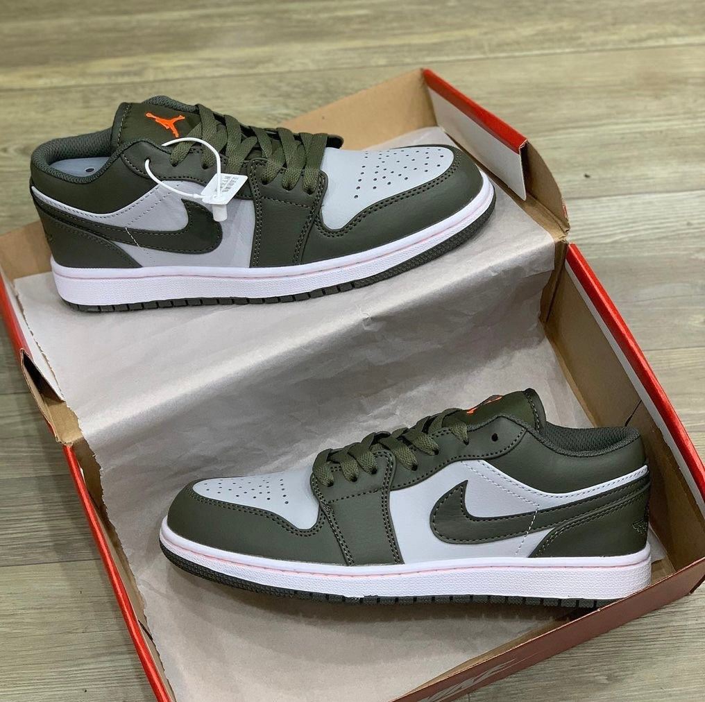 Air jordan 1 military fashion green