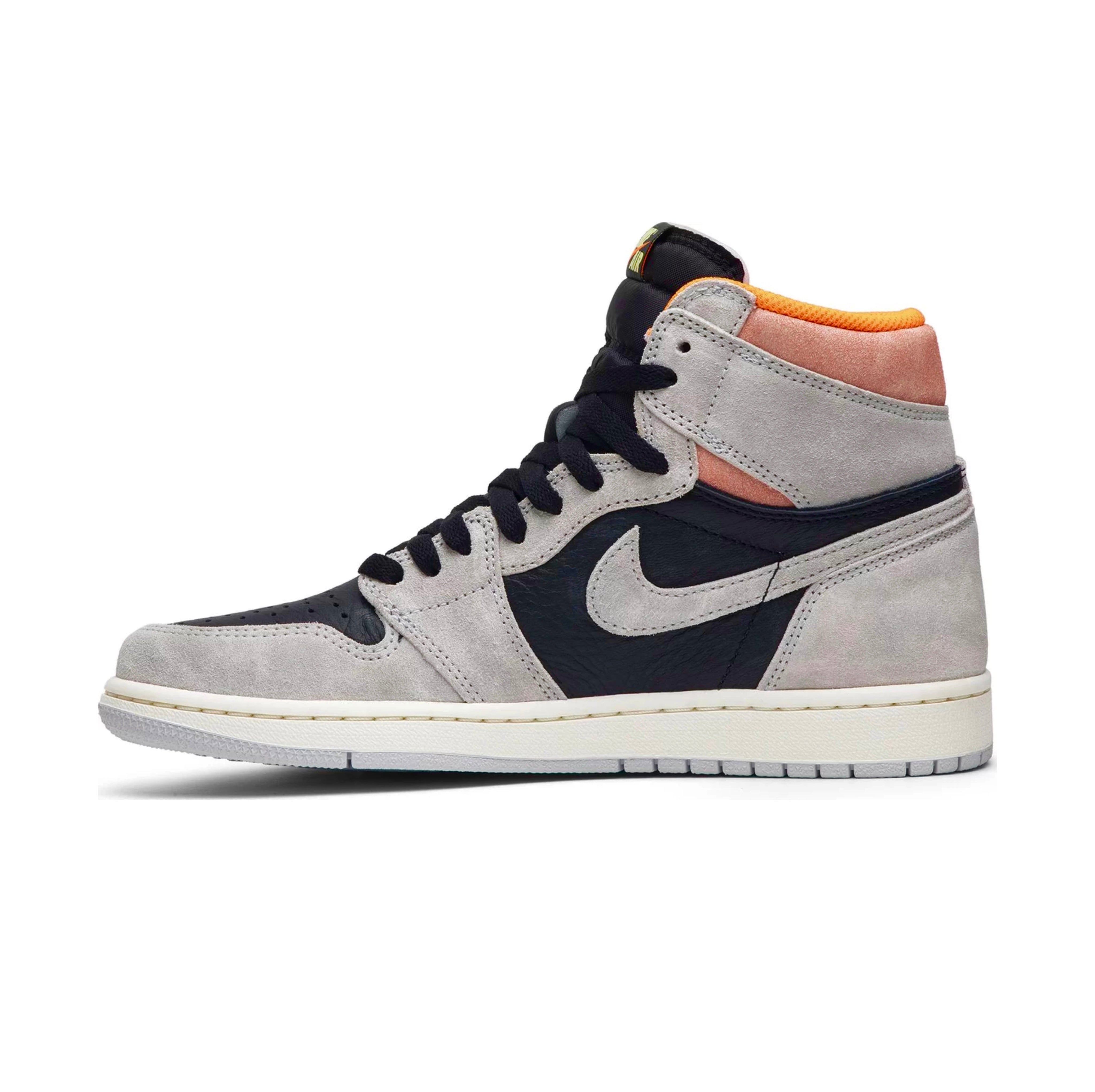 Nike air jordan 1 retro high og neutral grey hyper crimson online