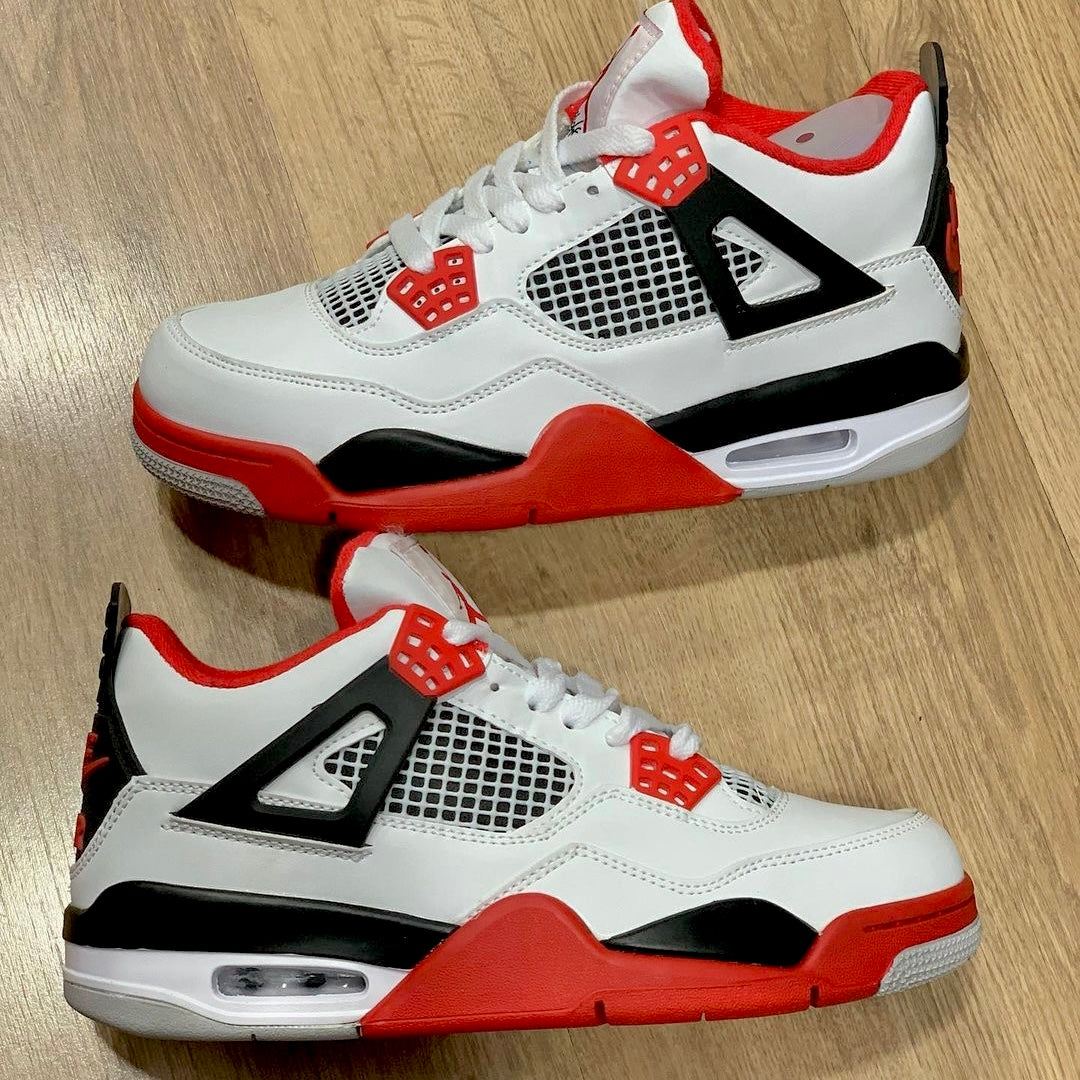 Nike Air Jordan 4 Retro TD store ‘Fire Red’ 7C